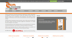 Desktop Screenshot of cmmacchine.com