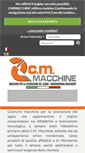 Mobile Screenshot of cmmacchine.com